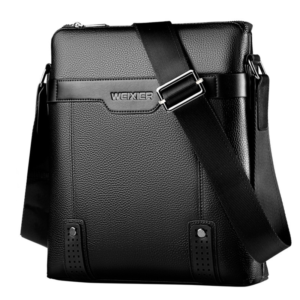 Men’s Casual PU Leather Crossbody Shoulder Bag