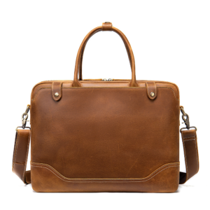 Premium Leather Commuter Travel Bag