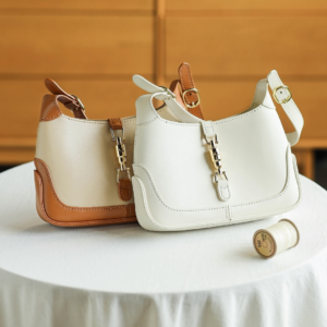 Women’s Premium Cowhide Saddle Shoulder Bag – Genuine Leather
